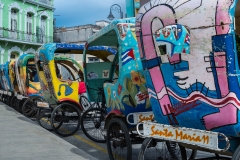 Colorful Bicitaxis
